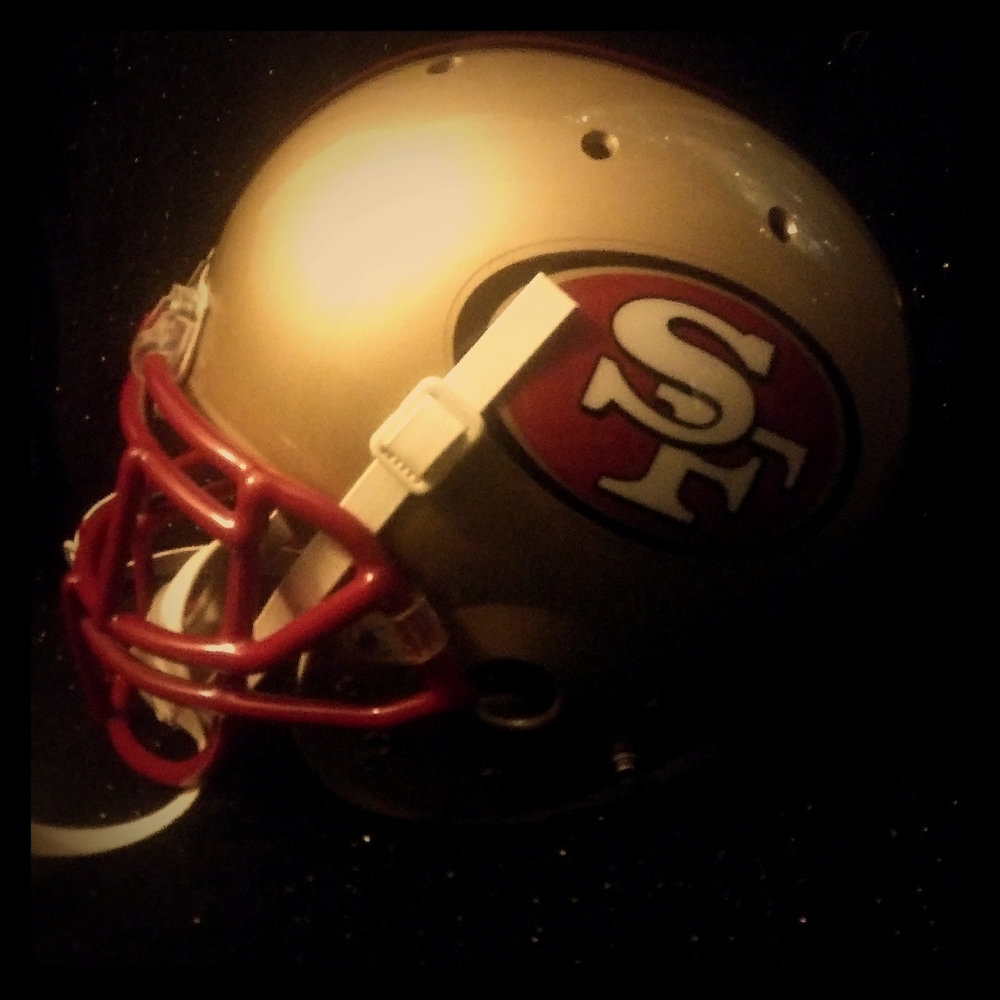 Official NFL San Francisco 49ers helmet